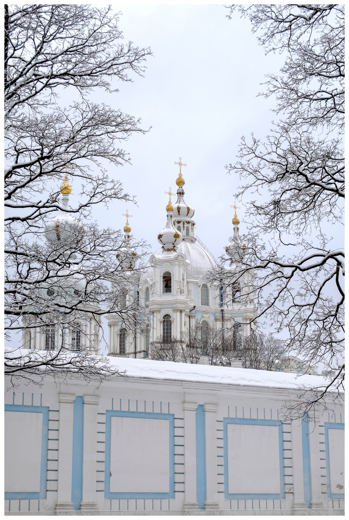 Смольный собор Санкт-Петербург Смольный собор