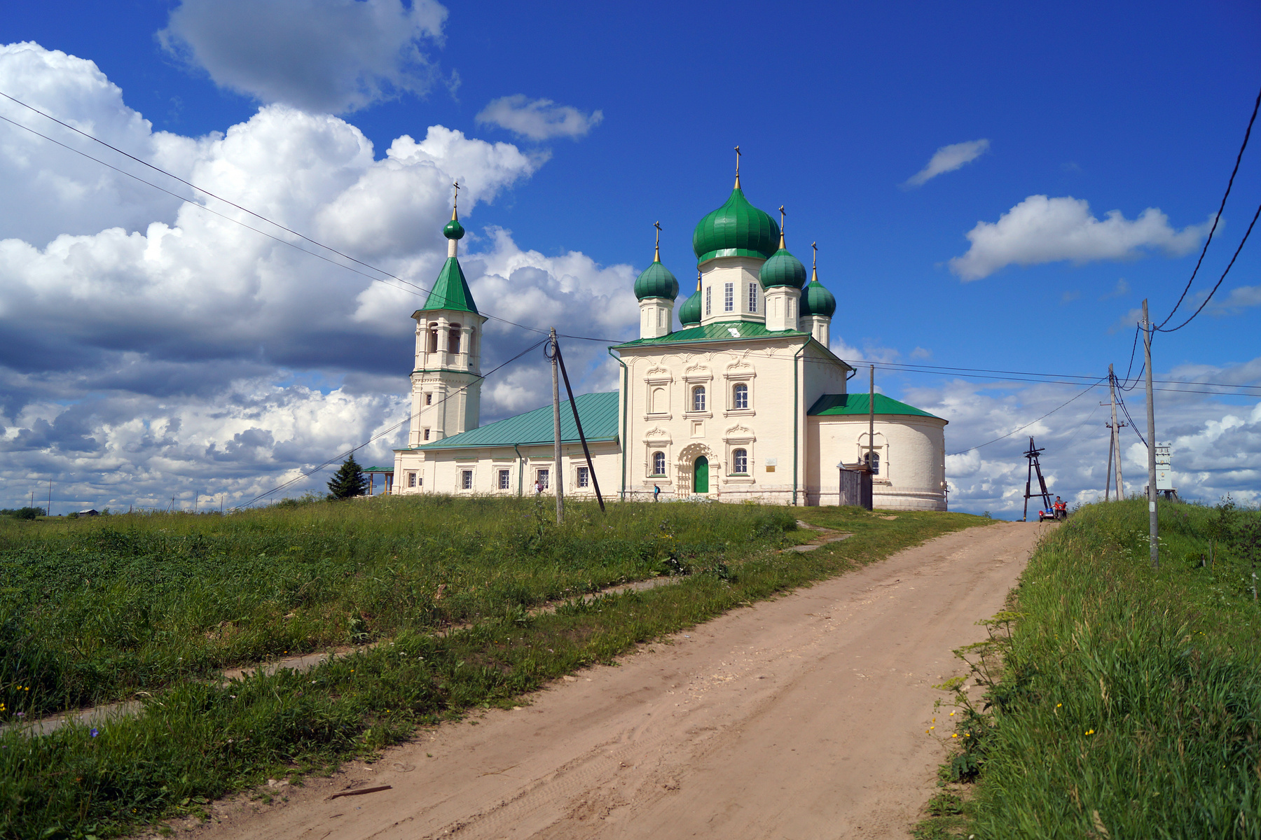 Церковь Димитрия Солунского (1726—1765).Село Ломоносово. Церковь Димитрия Солунского в селе Ломоносово