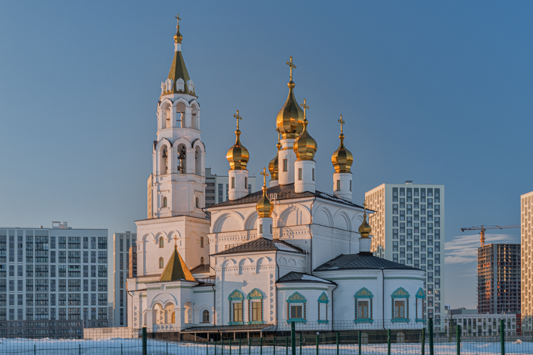 Благовещенский храм Святых Божиих строителей. Екатеринбург. 