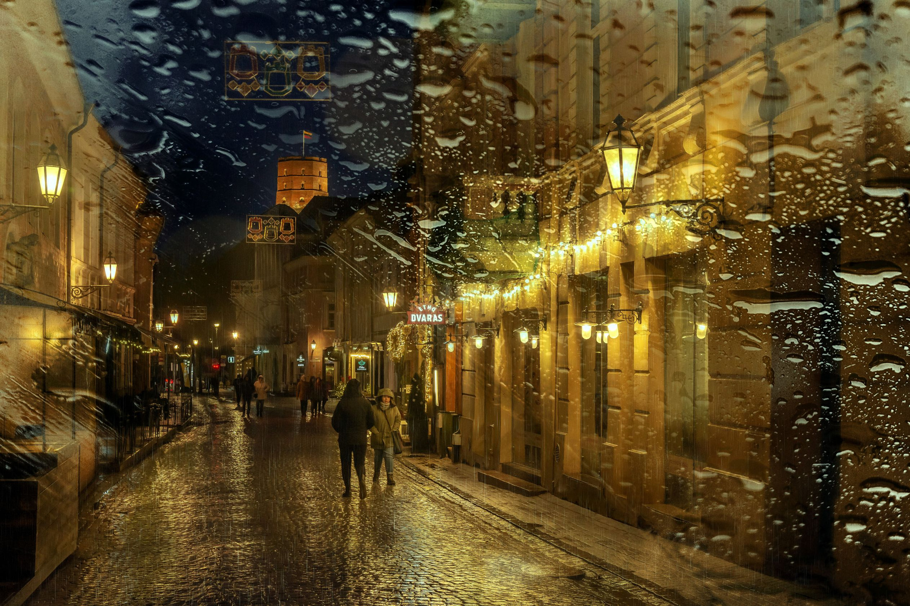 Walking in the rain  5 