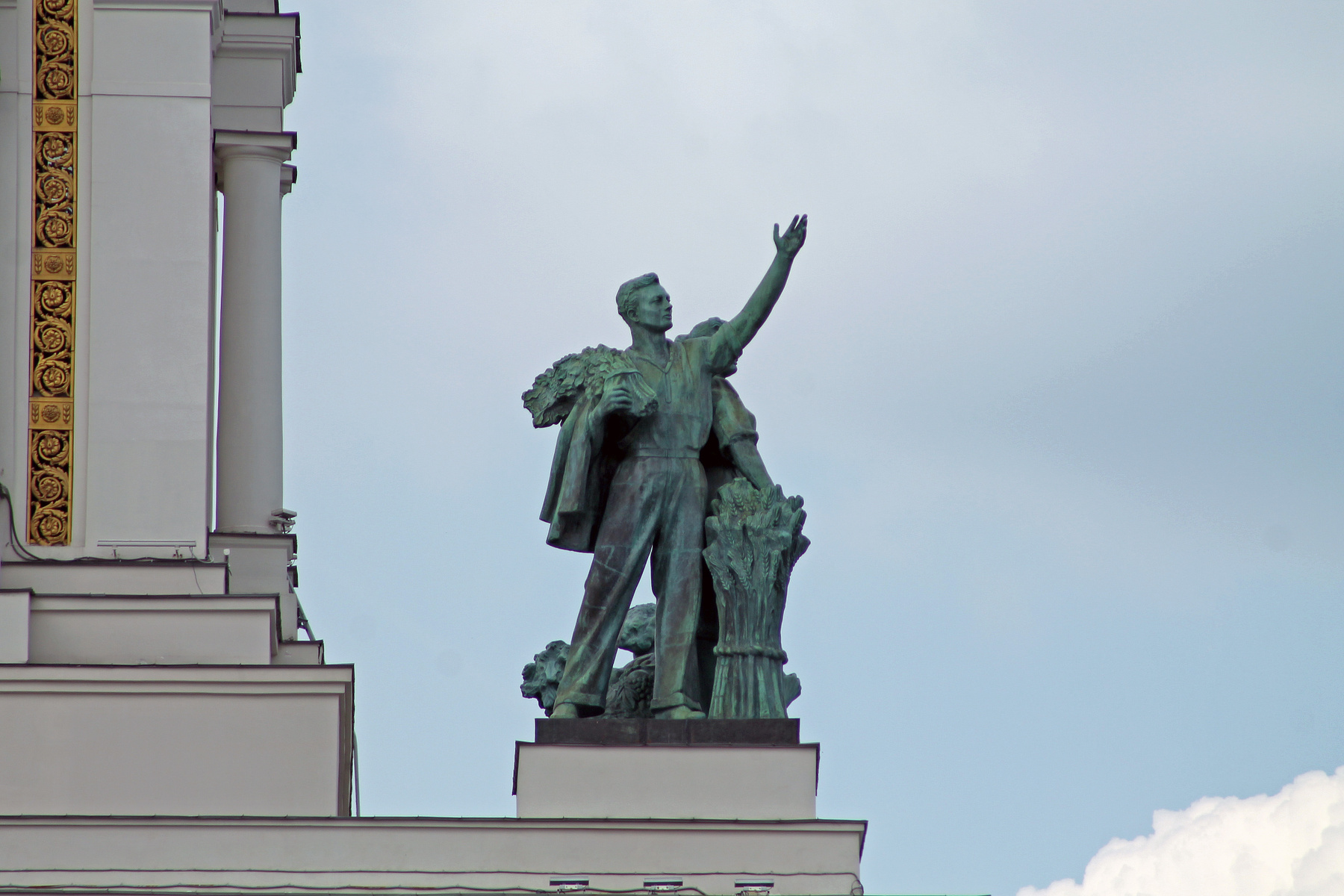 ВДНХ Главный павильон.  07.07.2025 Москва Архитектура