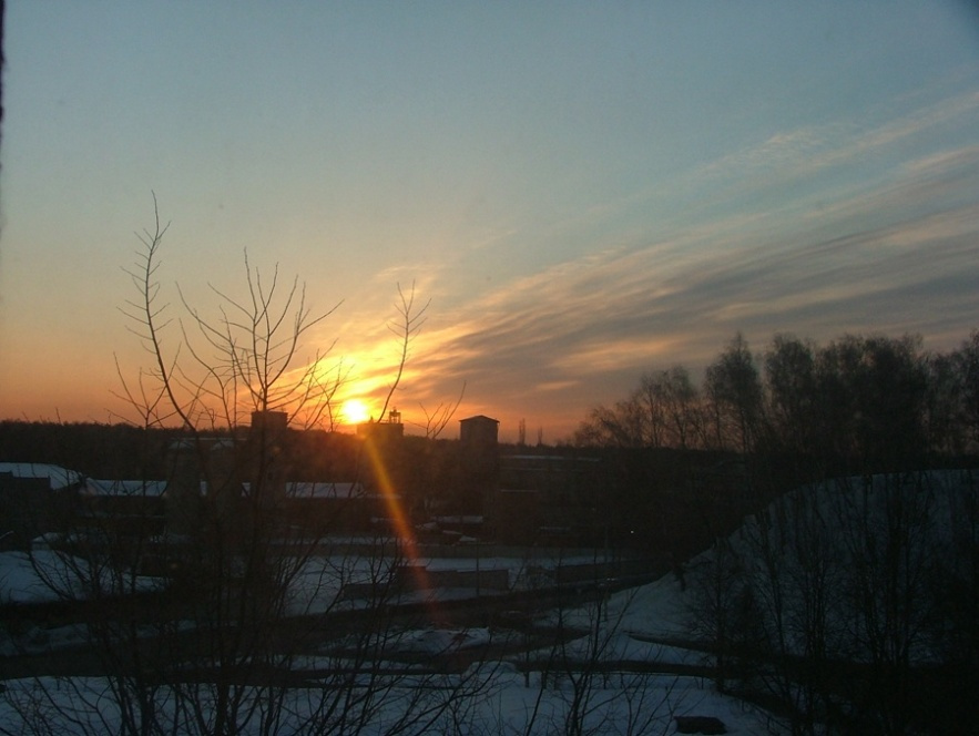 Рассвет! Лыткарино, солнце, утро
