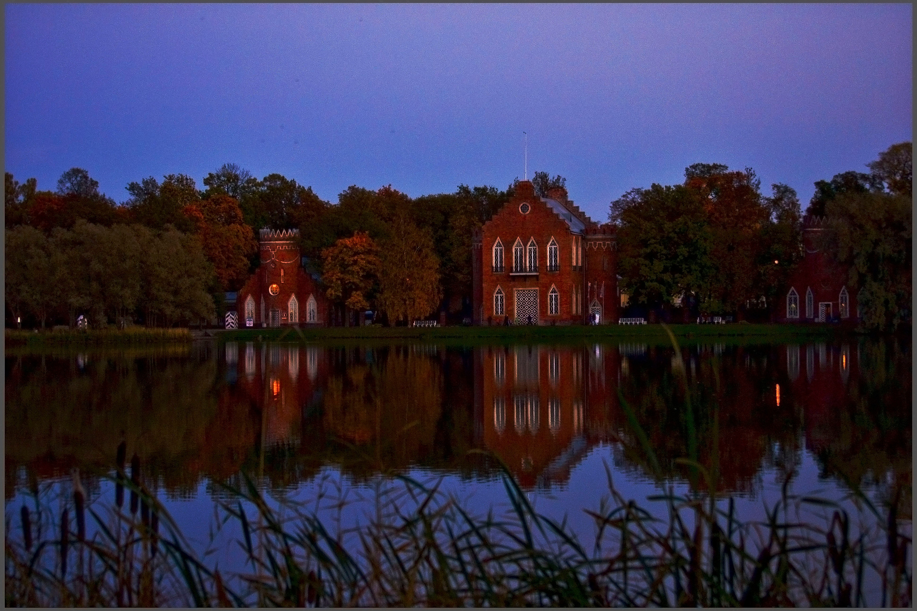 *Екатерининский парк** Царское село Екатерининский парк вечер