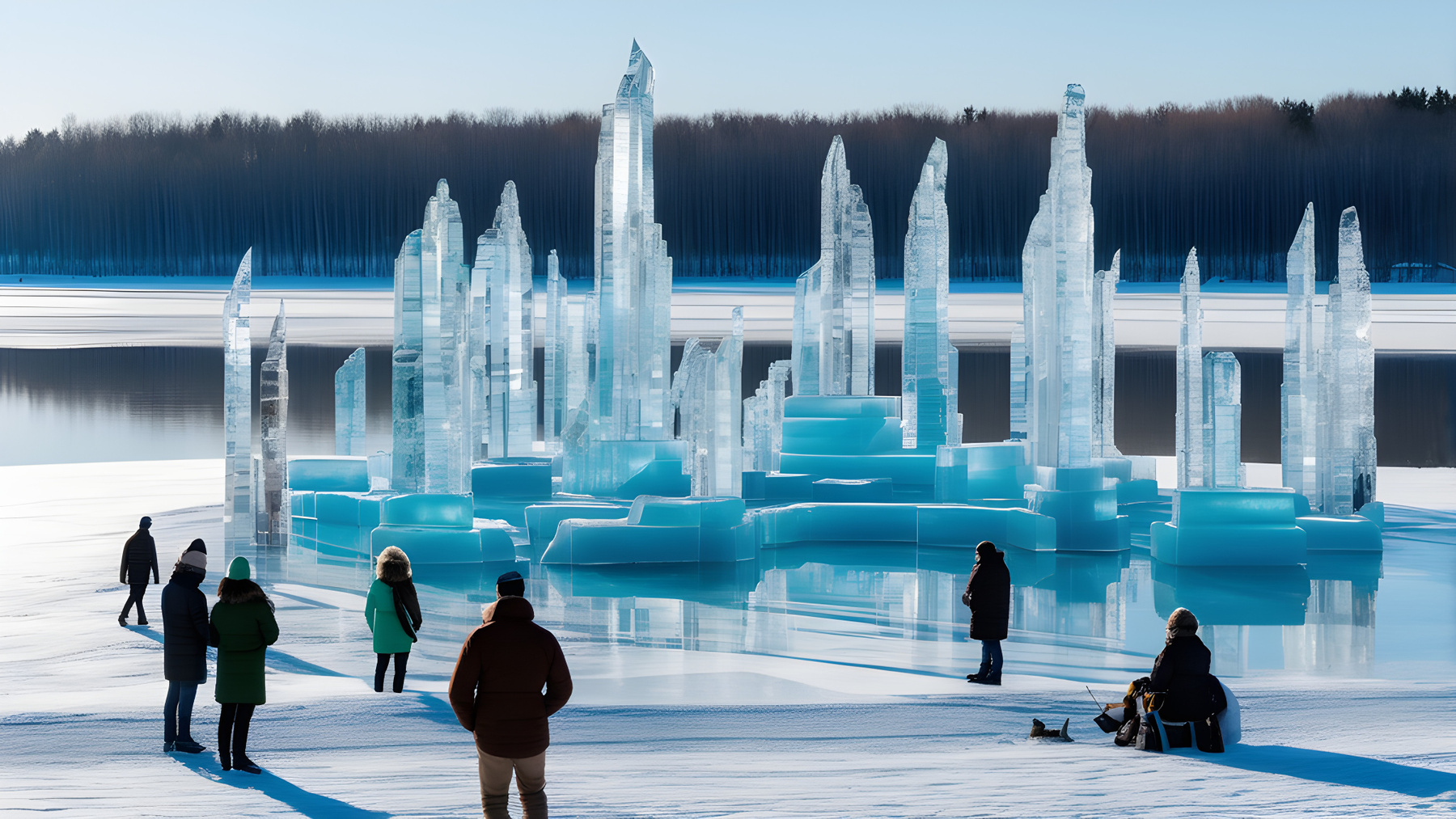 На выставке ice