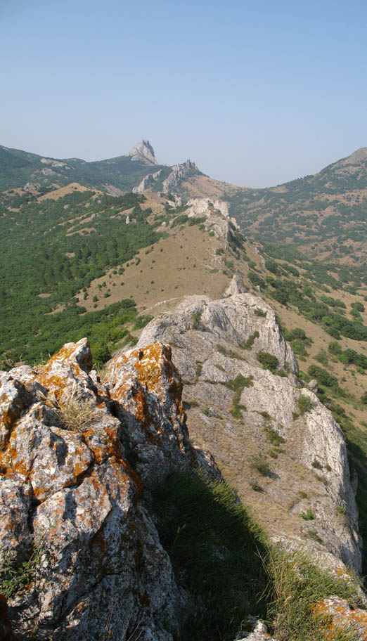 Карадагский заповедник (фрагмент) горы