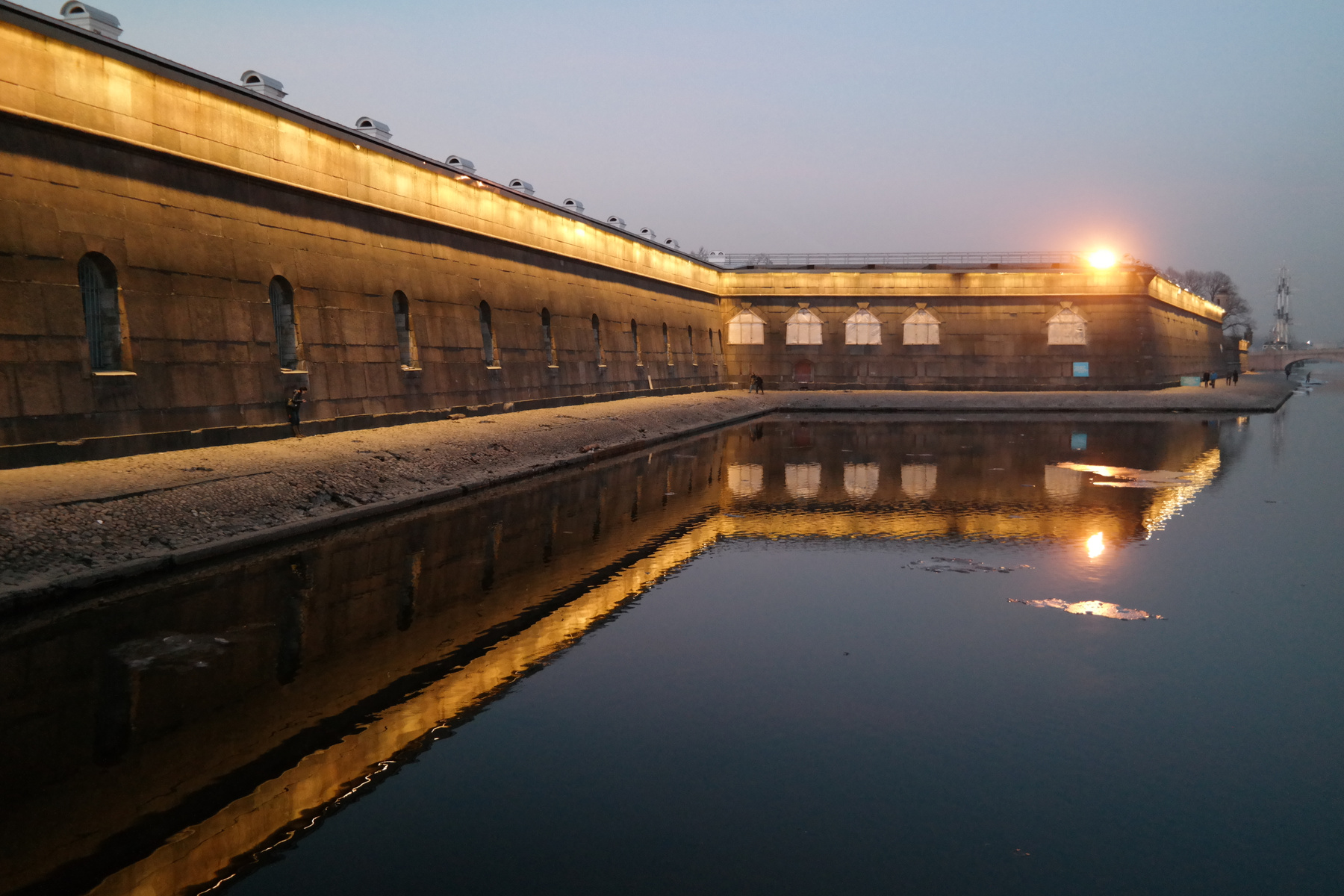 невская куртина Петербург Петропавловская крепость