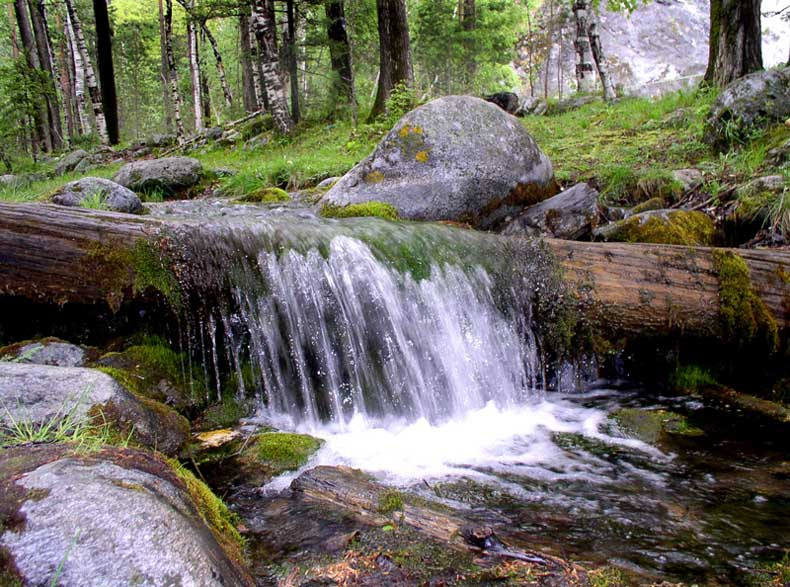 ниагарка ) ручей, водопад, аршан