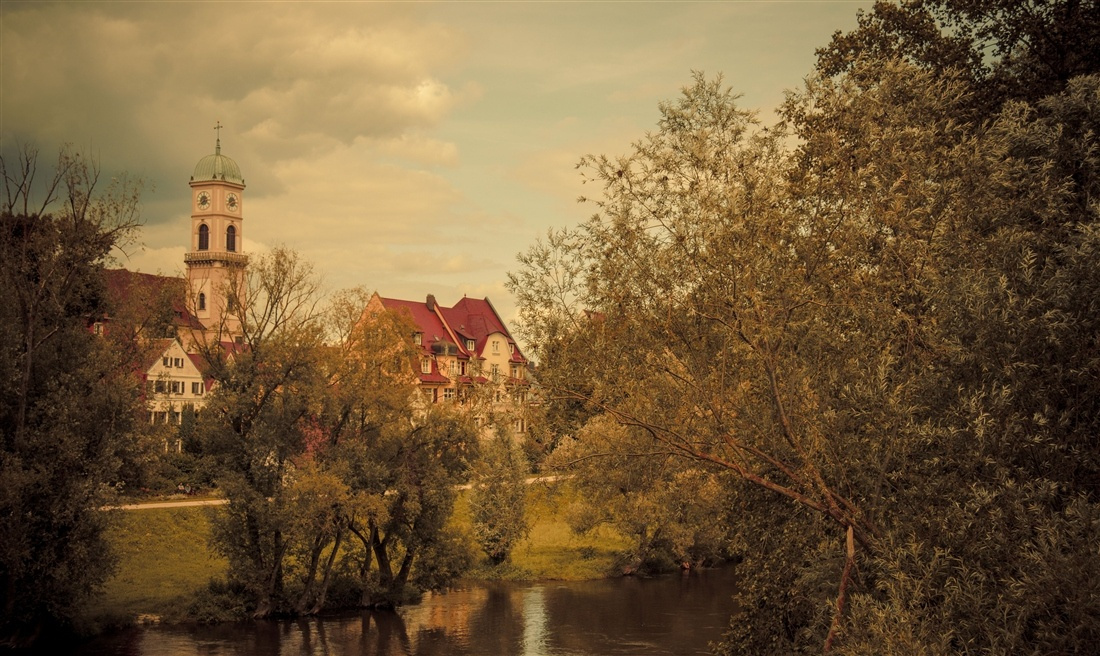 *** Германия река дом