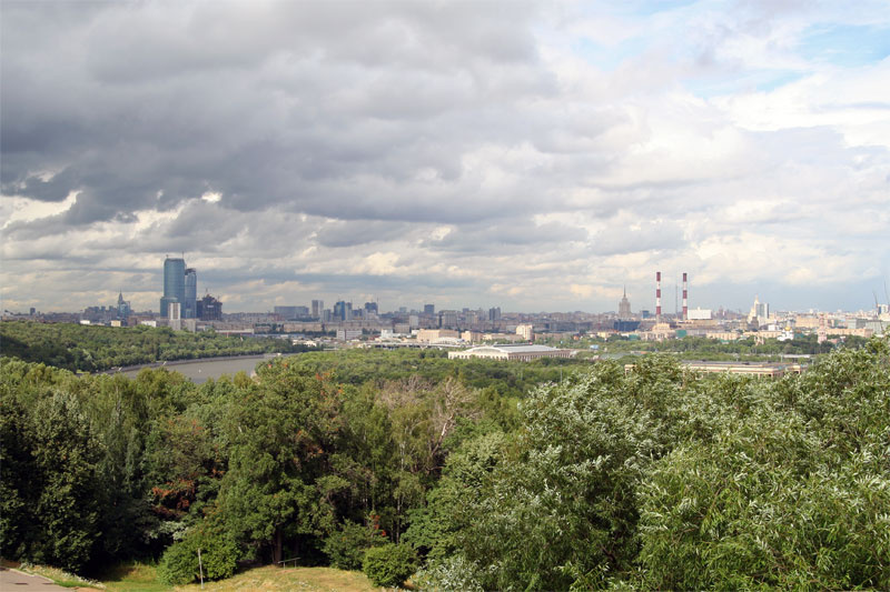 Москоу поднебесная Москва Воробьёвы горы