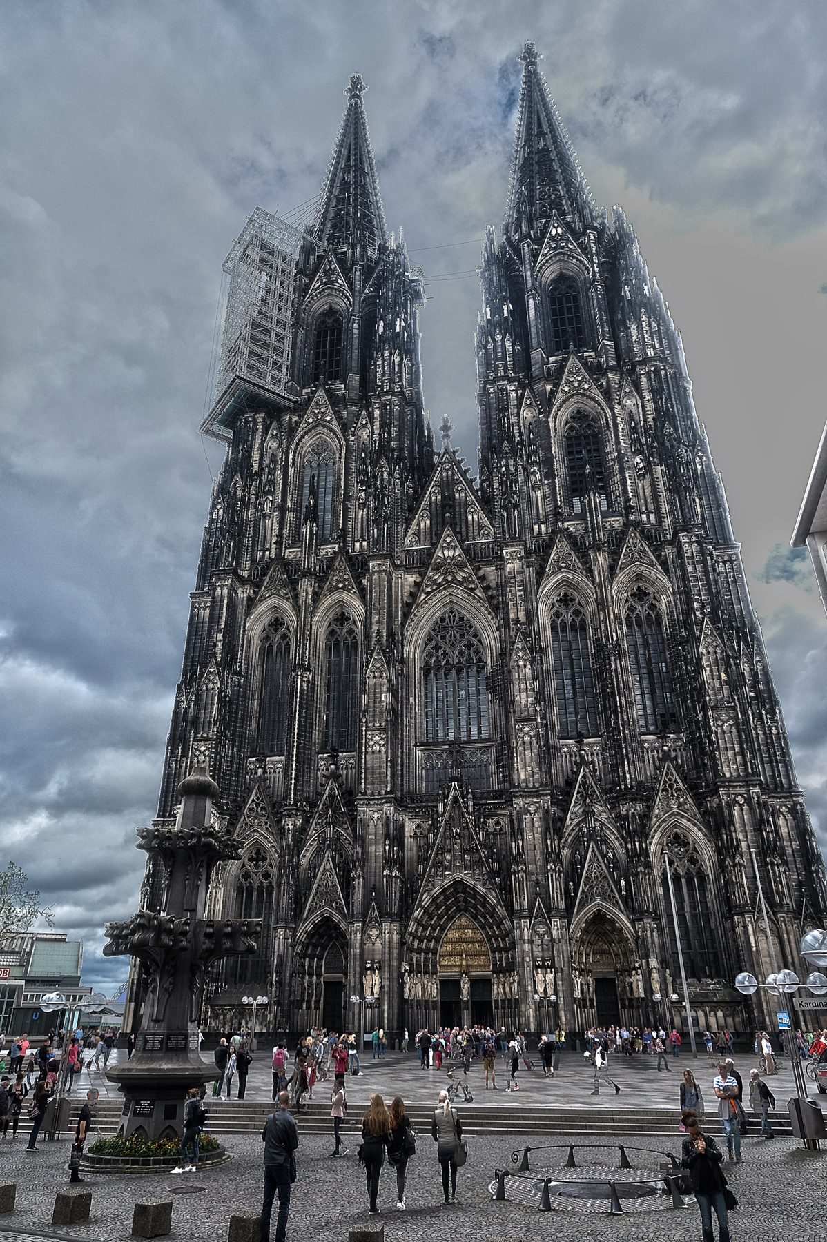 Кёльн, собор, HDR 