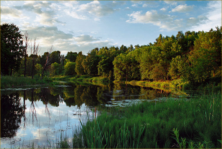 Красками летнего вечера 