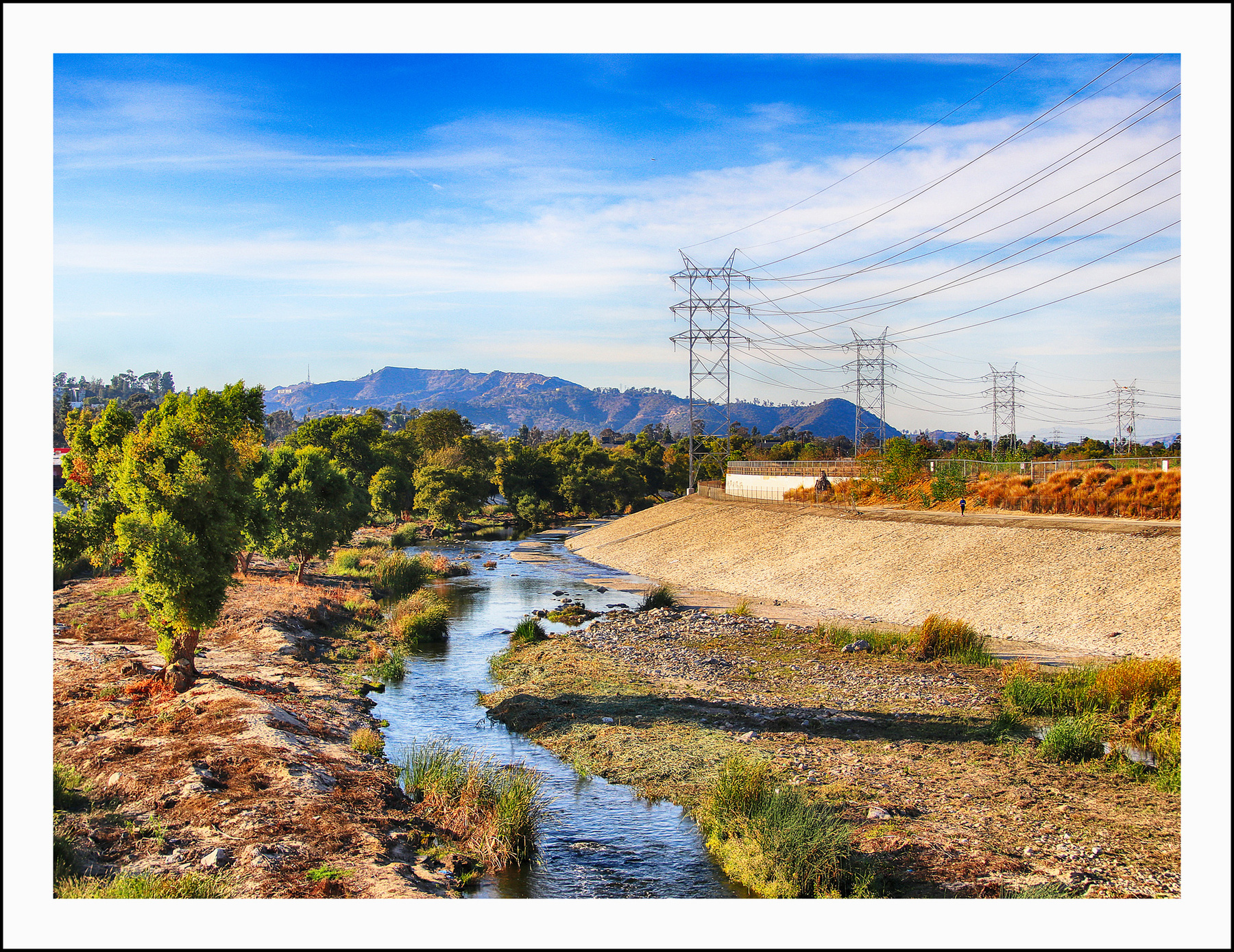Floodways Riverbeds and Power-Lines 