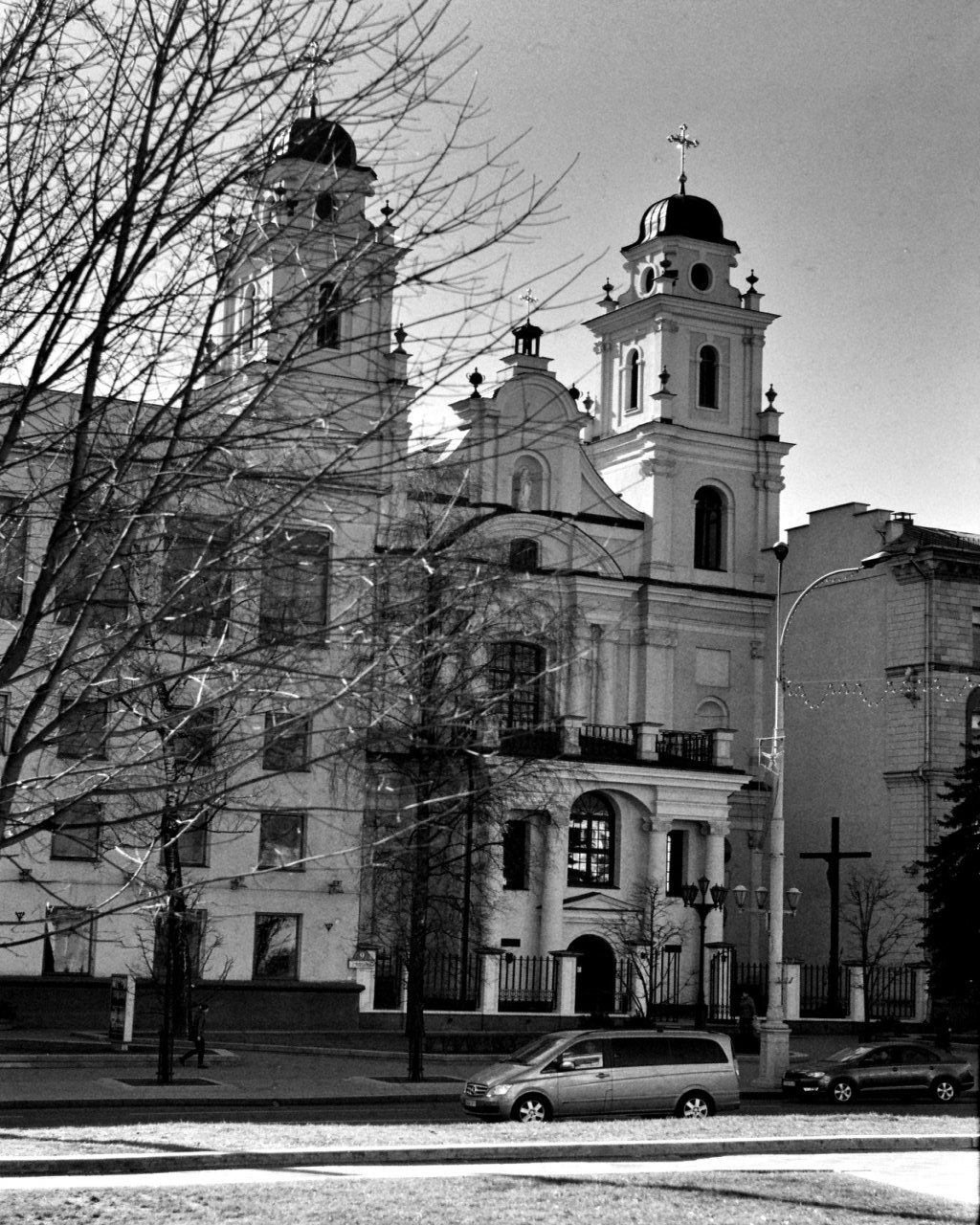 .... city minsk hystory black white film 2015