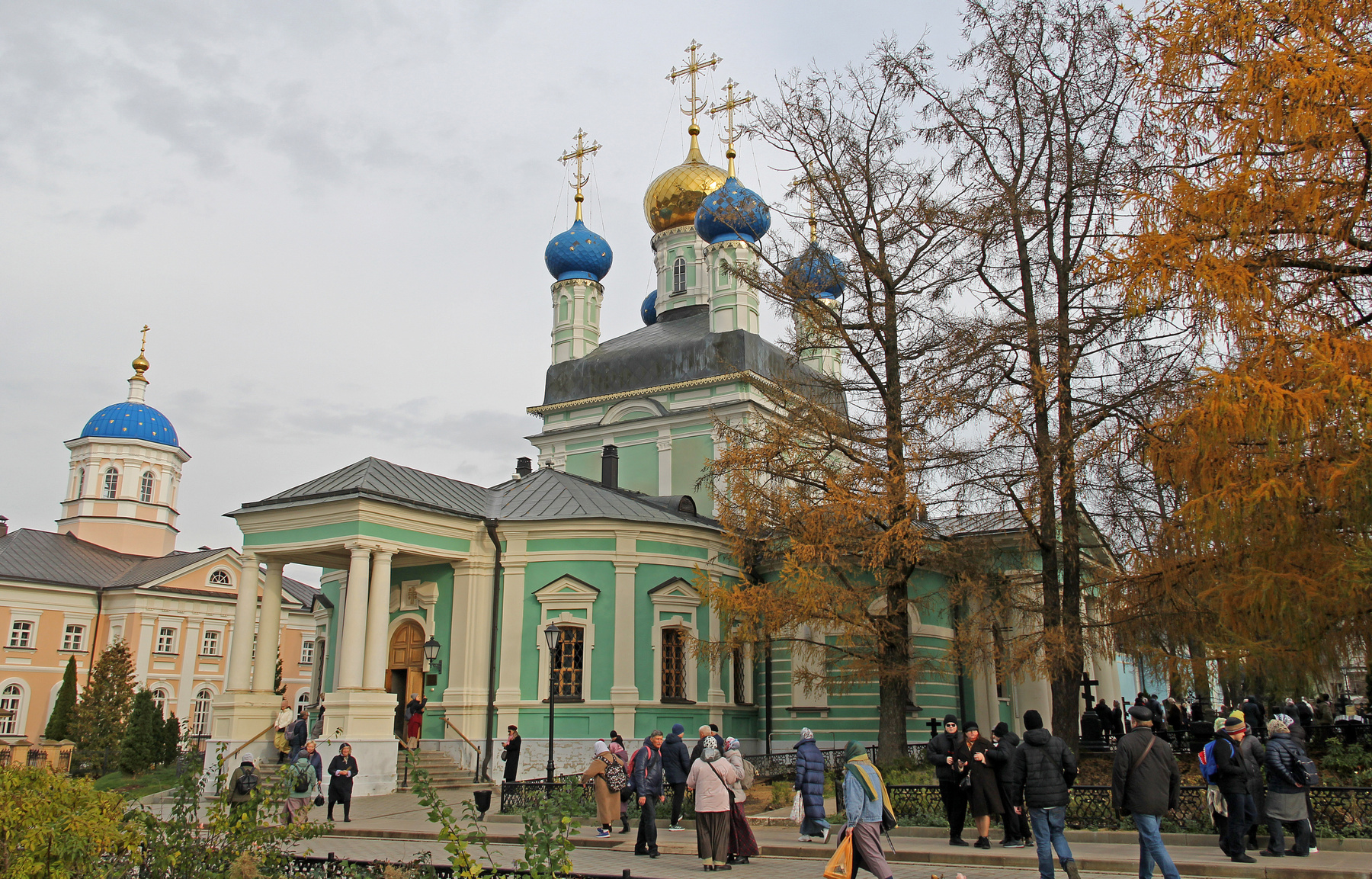 Введенский собор Оптиной пустыни 03.11.2025 Оптина Пустынь Архитектура Собор Осень
