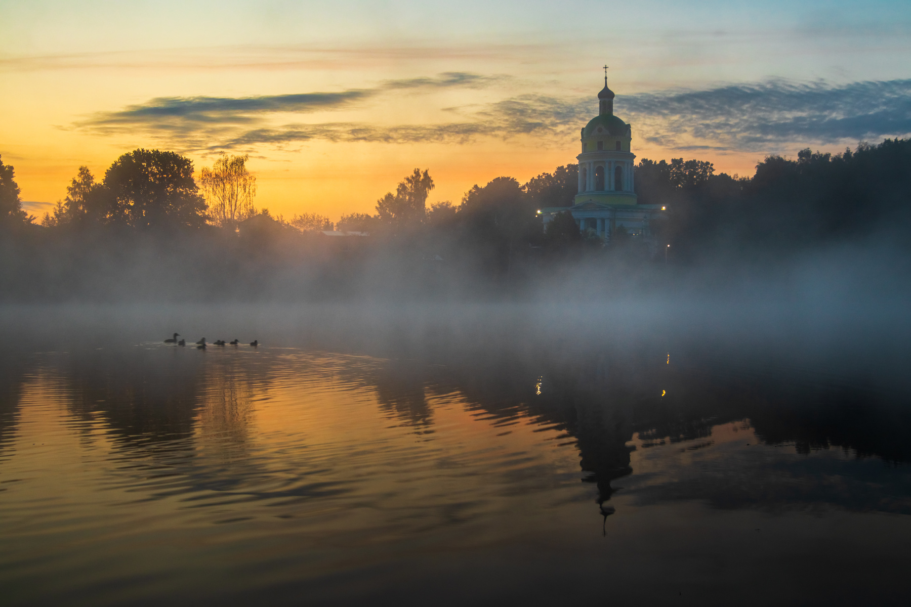 Утро в Гребнево Утро в Гребнево