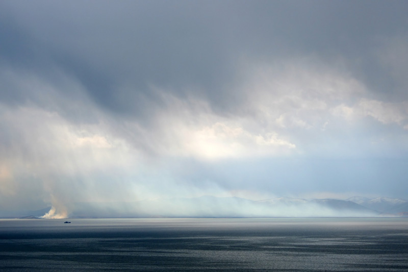 Таинство моря море погода дождь корабль
