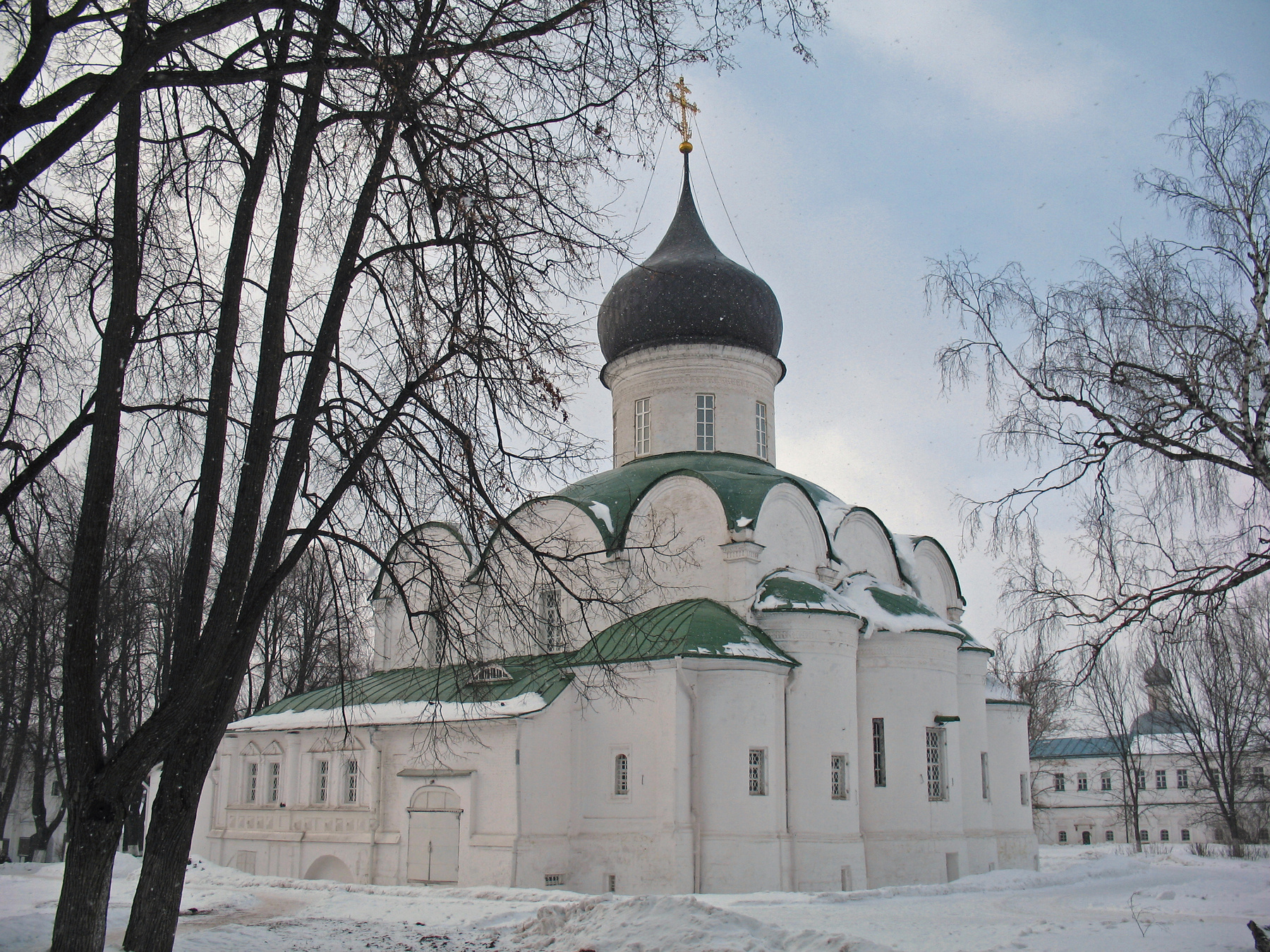 Александровская слобода. Троицкий собор.  15.02.2008 Александров Собор История Архитектура