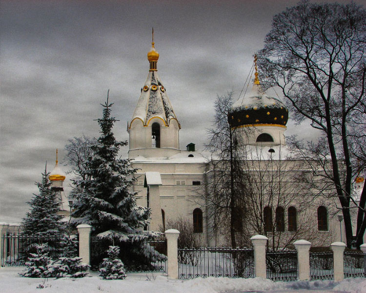 Не за горами зима... зима церковь