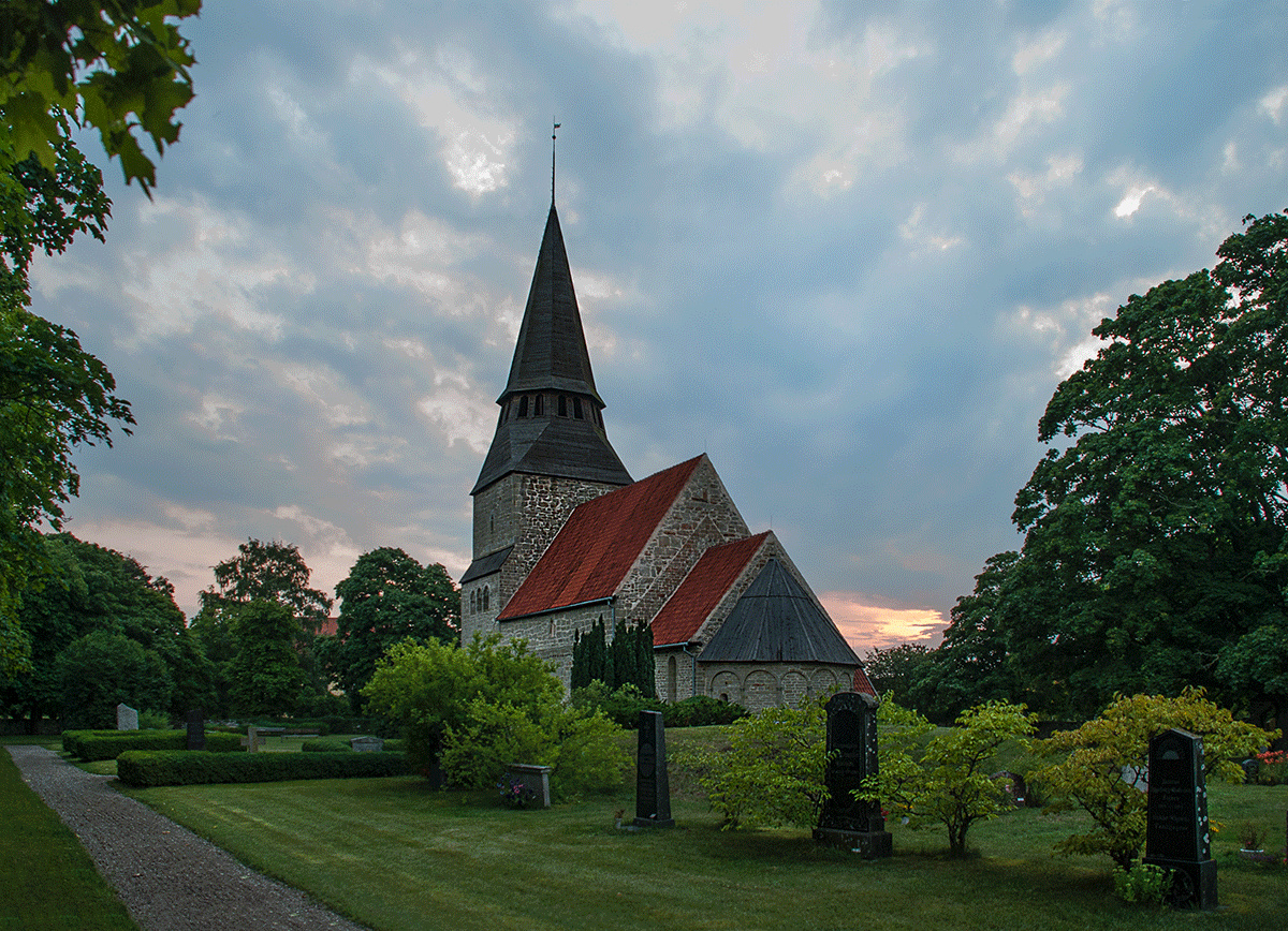 Havdhem kyrka Gotland Sverige