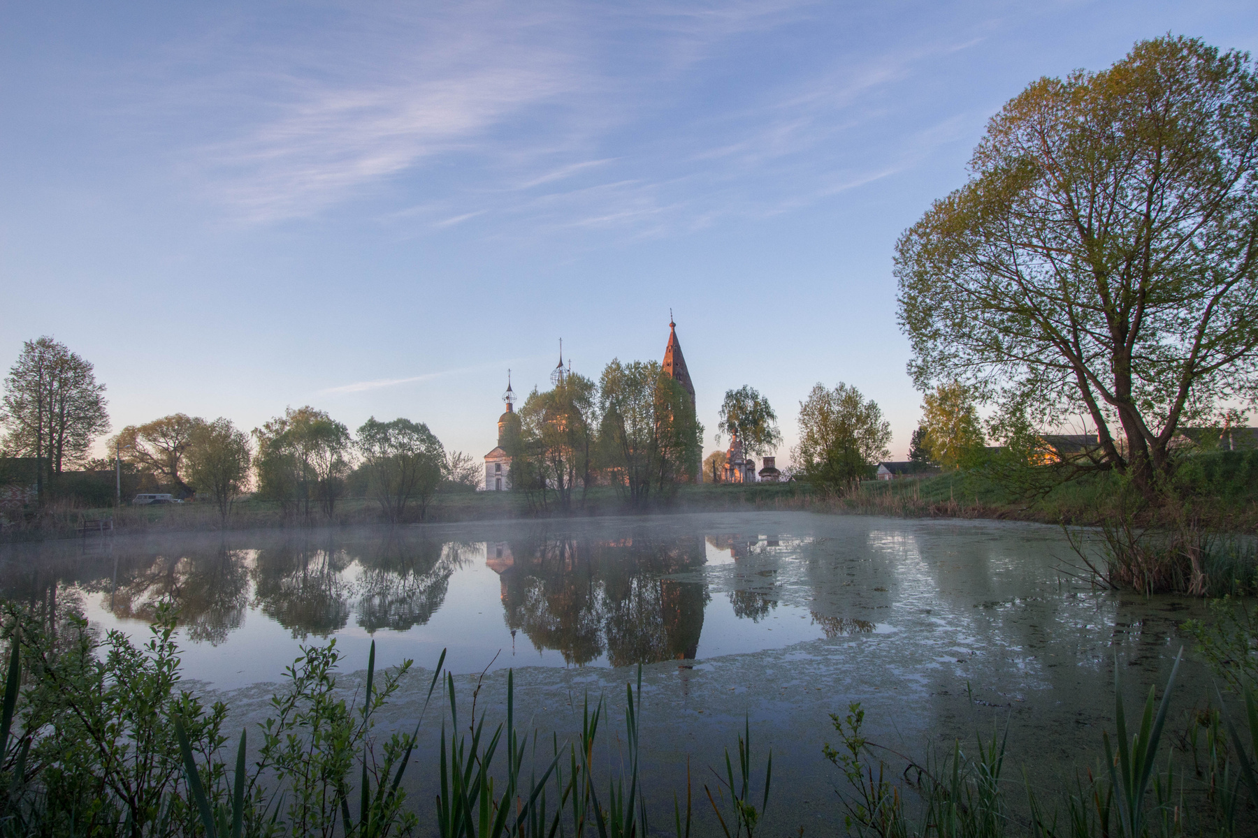 ***Весеннее село село май весна