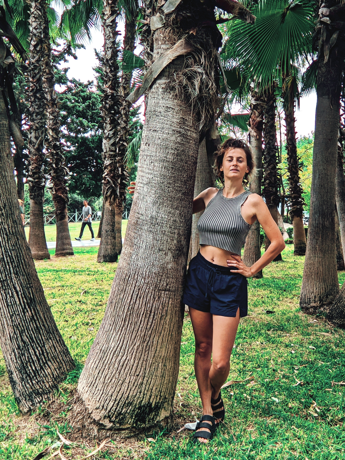 Girl with trees Girl Trees Turkey