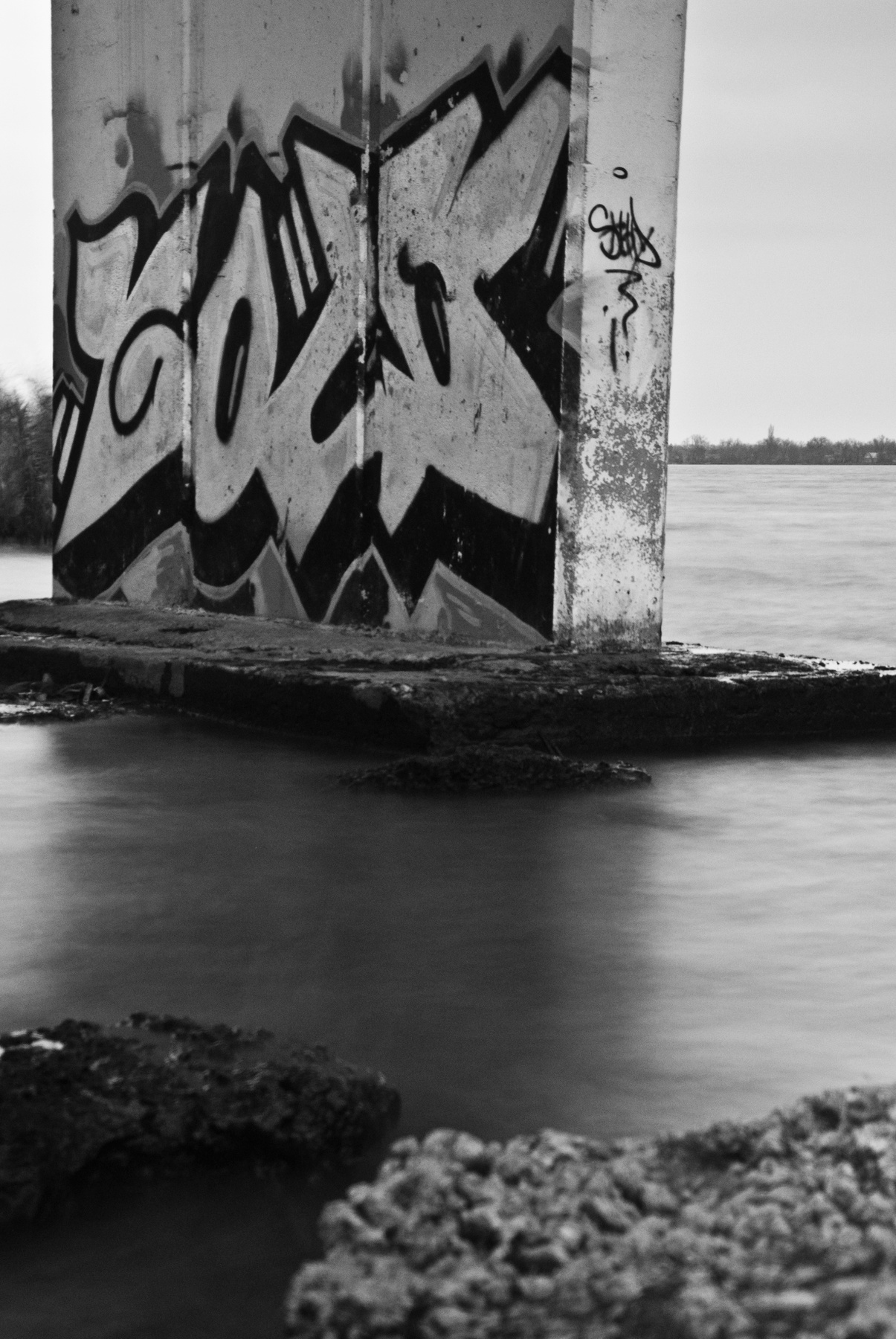 Течение longexposure long exposure bw