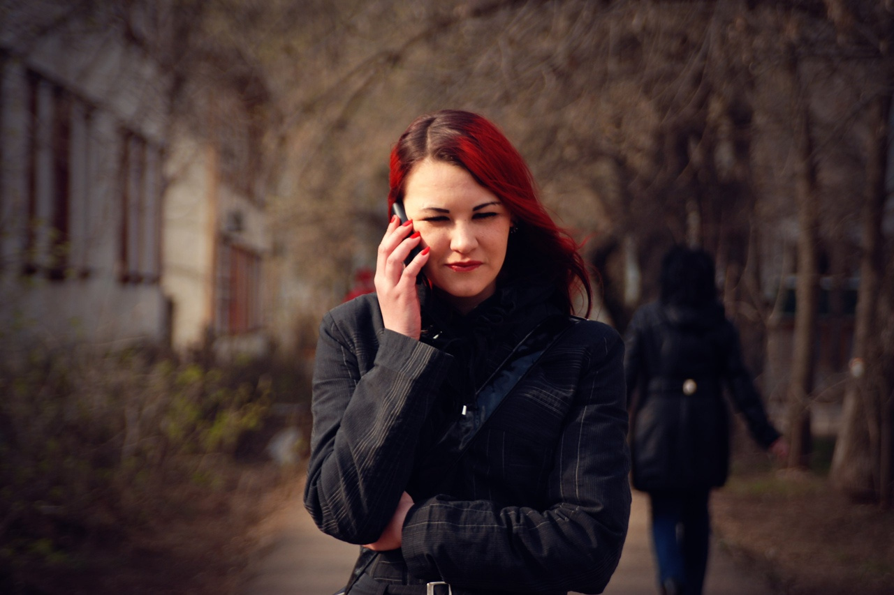Spring walk, chapter three girl young teen redhair portrait streetphoto spring sunlight outdoors outside