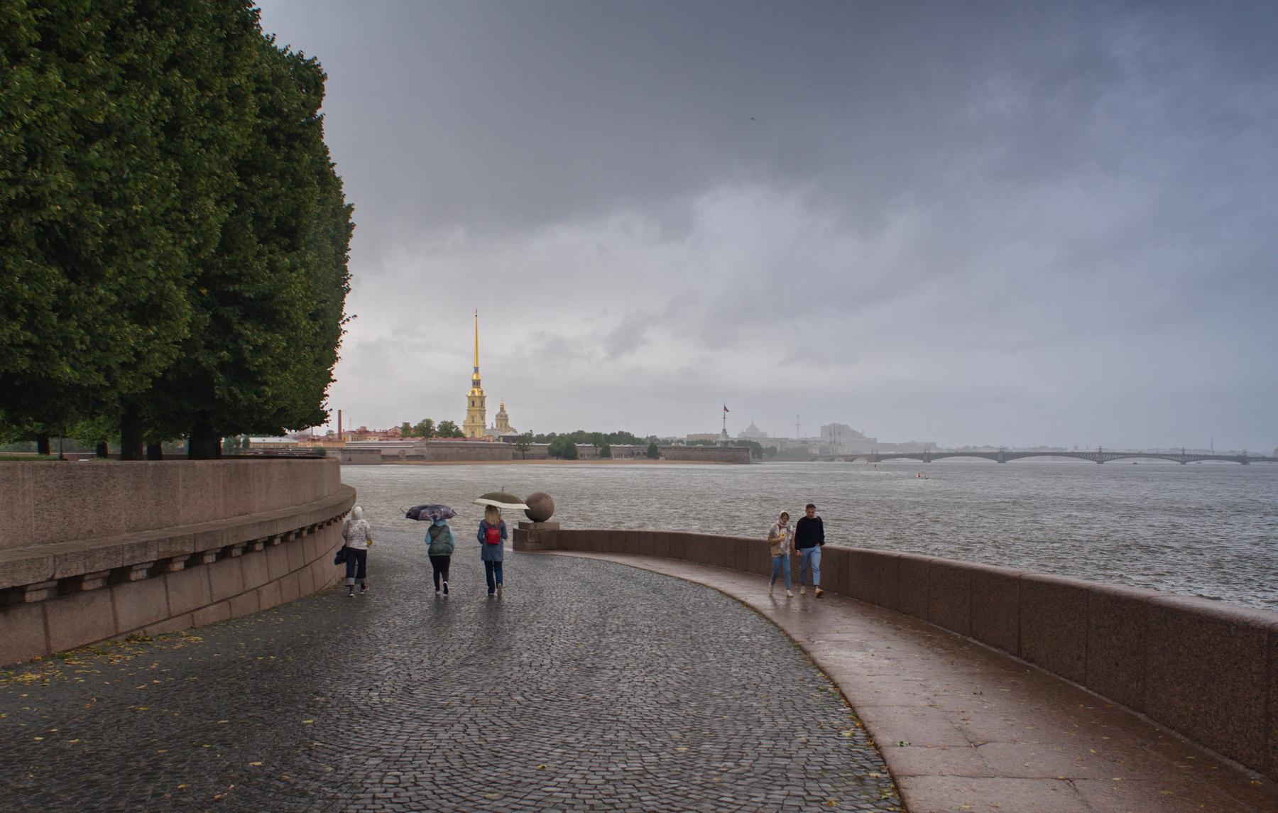 первый день осени Петербург