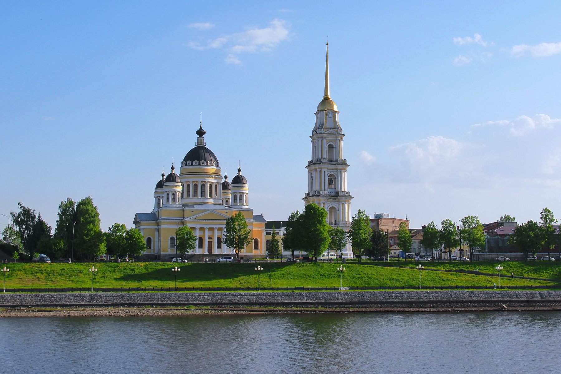 *** Собор Рыбинск Волга Колокольня