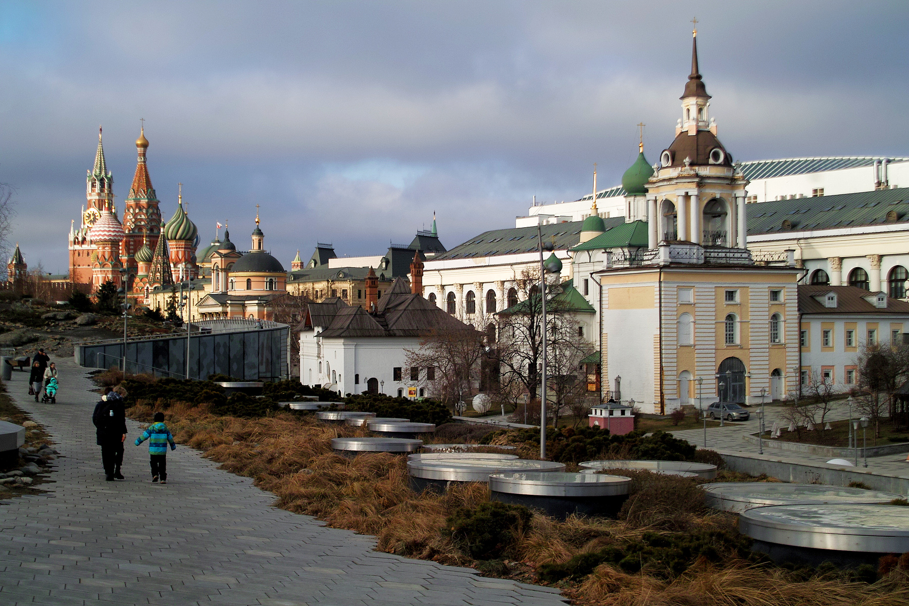 Зарядье город Москва парк Зарядье