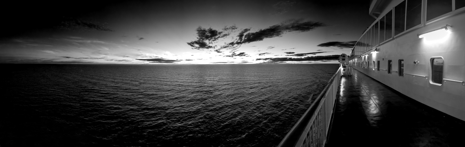 *** Viking Line море закат
