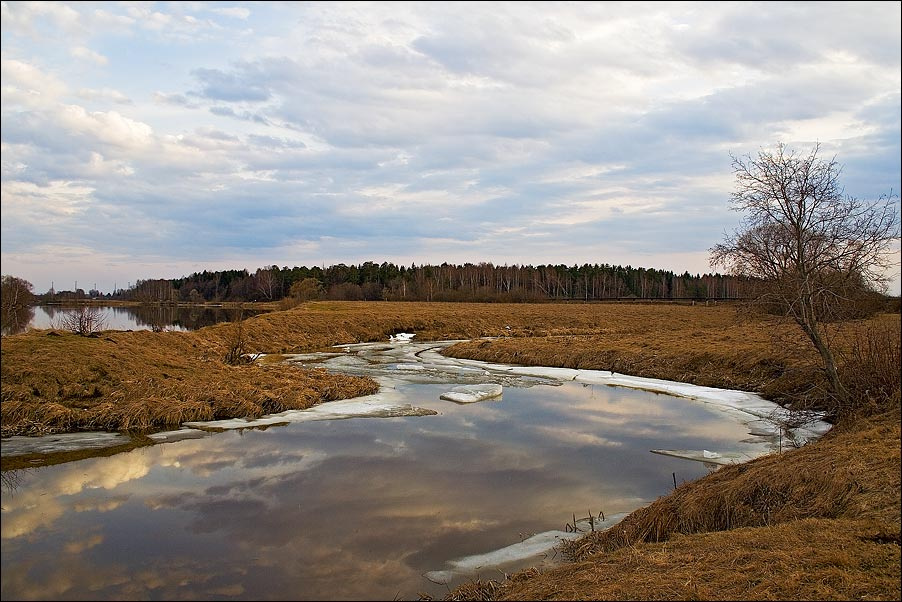 Устье. река Дубна