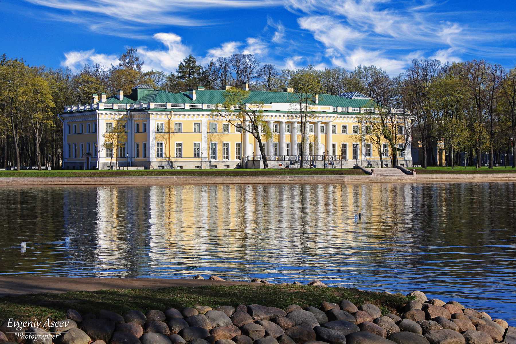 Весна на Малой Невке Петербург