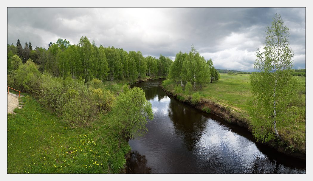 Река Цна река Цна панорама