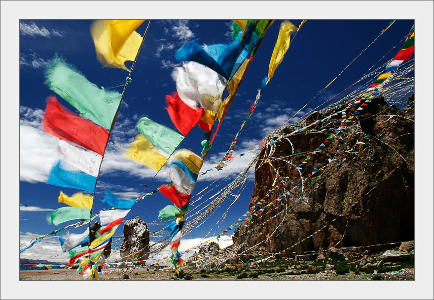 tibet [4] тибет флаги молитвы