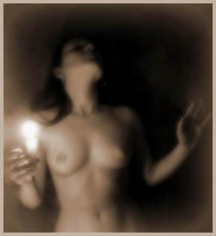 In the dark 