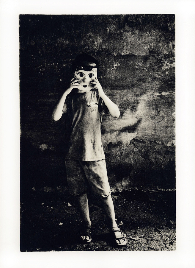 Клоун lith print