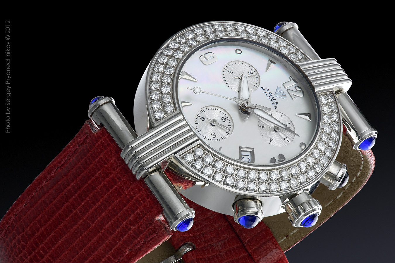 Jewllery & Watches Photography. Рекламная фотосъемка часов. Постер, плакат, рекламный модуль Alito Excellent Sergey Pryanechnikov СергейПрянечников Photography of High Jewellery and Watches сапфиры перламутр