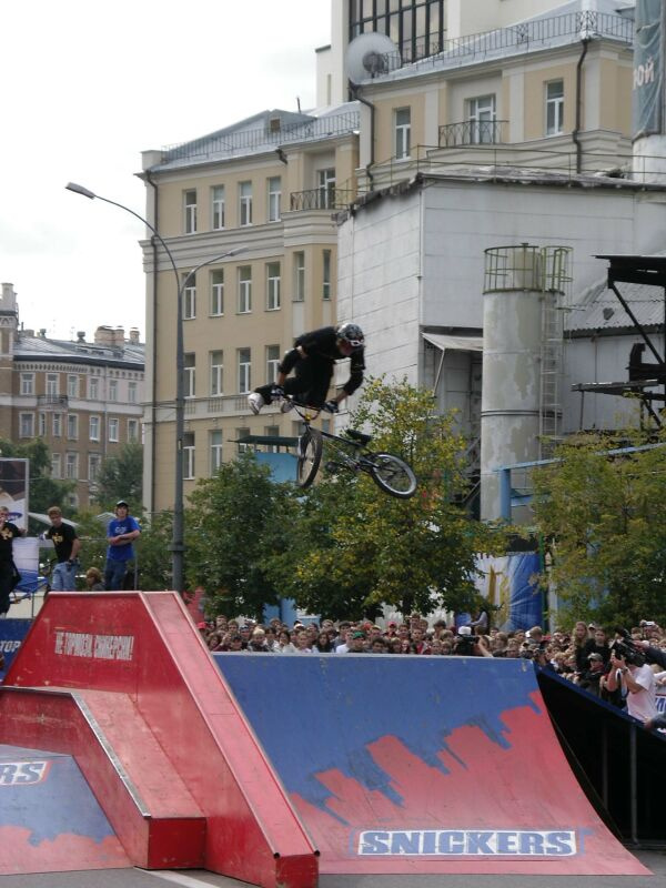 На железной птице... бмх, bmx, экстрим, трюк