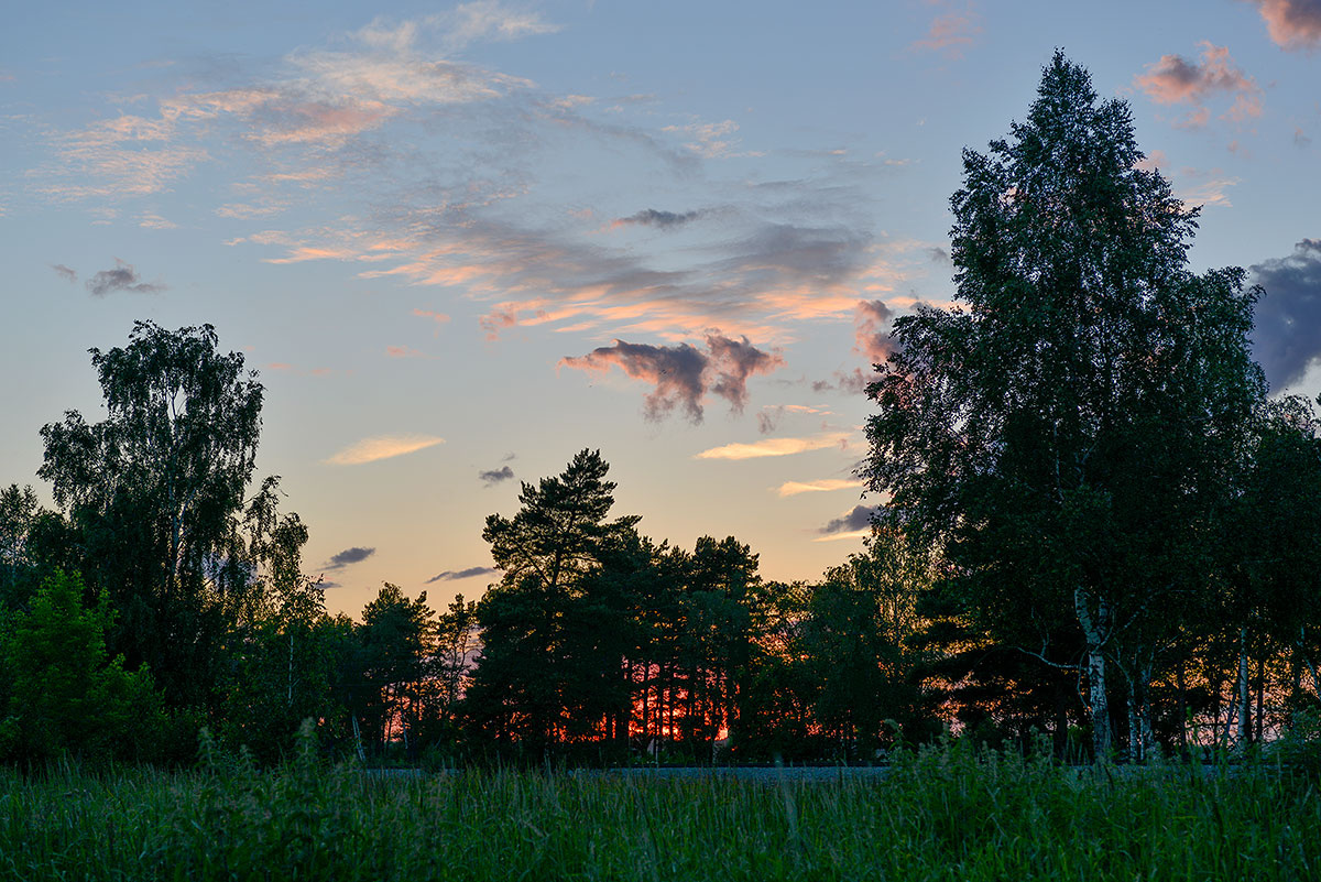 *** пейзаж природа лето закат 2013
