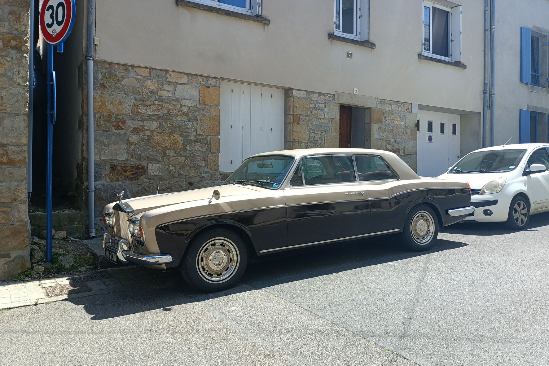 Rolls-Royce Corniche Бретань Bretagne Финистер Finister автомобиль Rolls-Royce