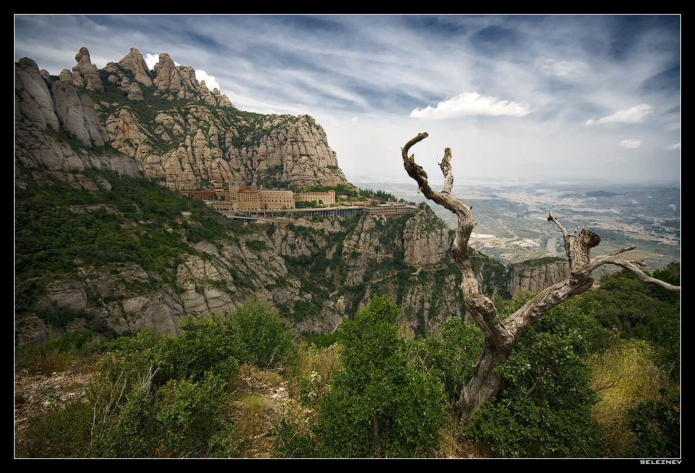 montserrat испания, горы, монтсеррат