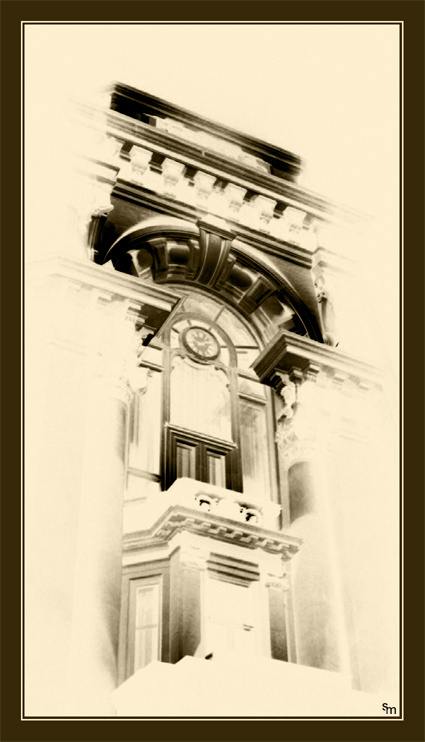facade фасад ночь