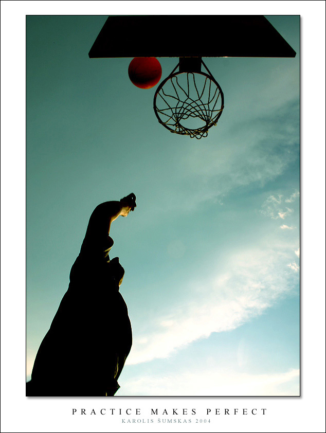 practice makes perfect basketball