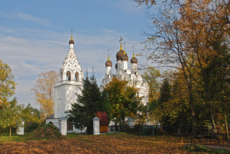 Осень в Комягино. церковь комягино осень