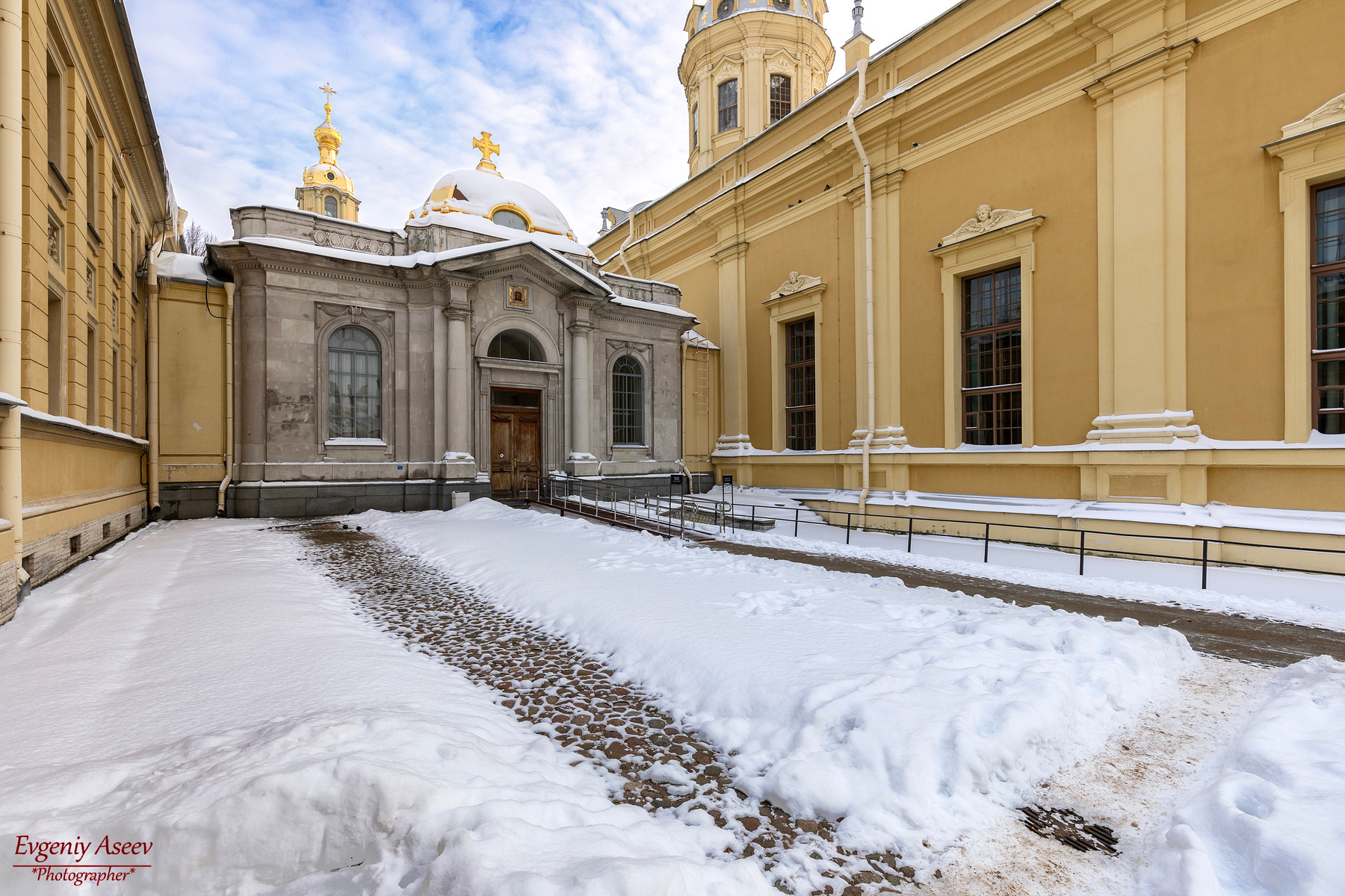 Зима в Петропавловке Петропавловская крепость