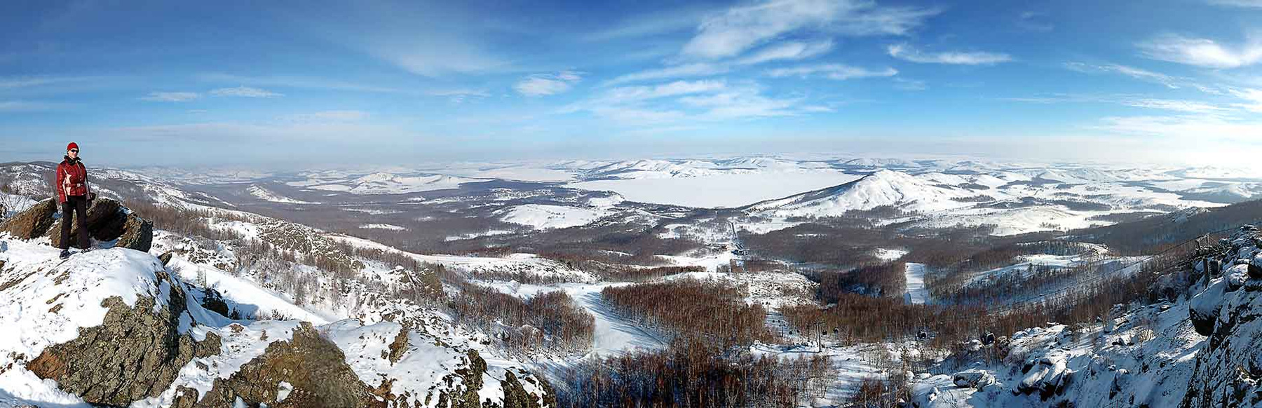 Озеро Банное-панорама панорама