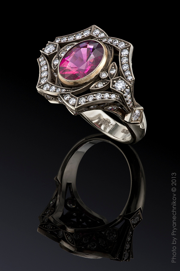 Jewellery Photography. Фото Ювелирных изделий с бриллиантами и драгоценными камнями. Ювелирный постер. Diamond Jewelry. ARGENTOV Pryanechnikov Прянечников турмалины бриллианты