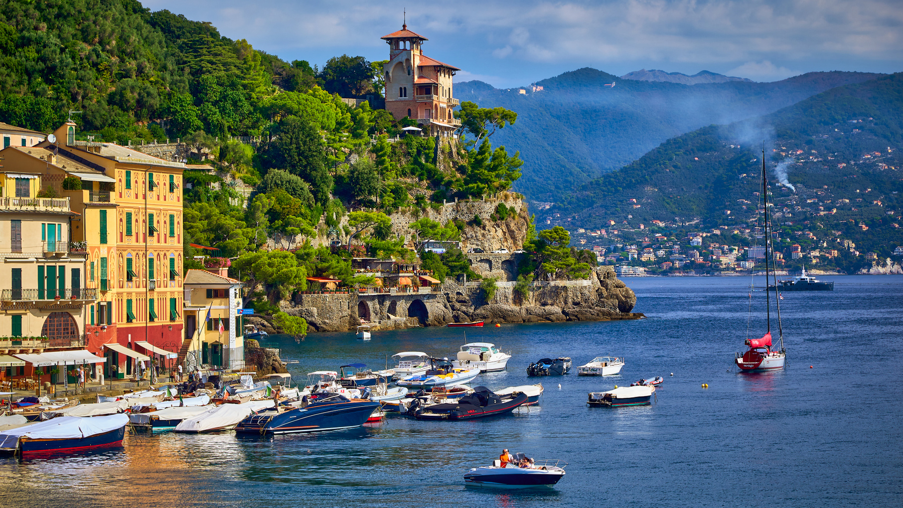 Лигурия... Италия море Лигурийское побережье Портофино Portofino