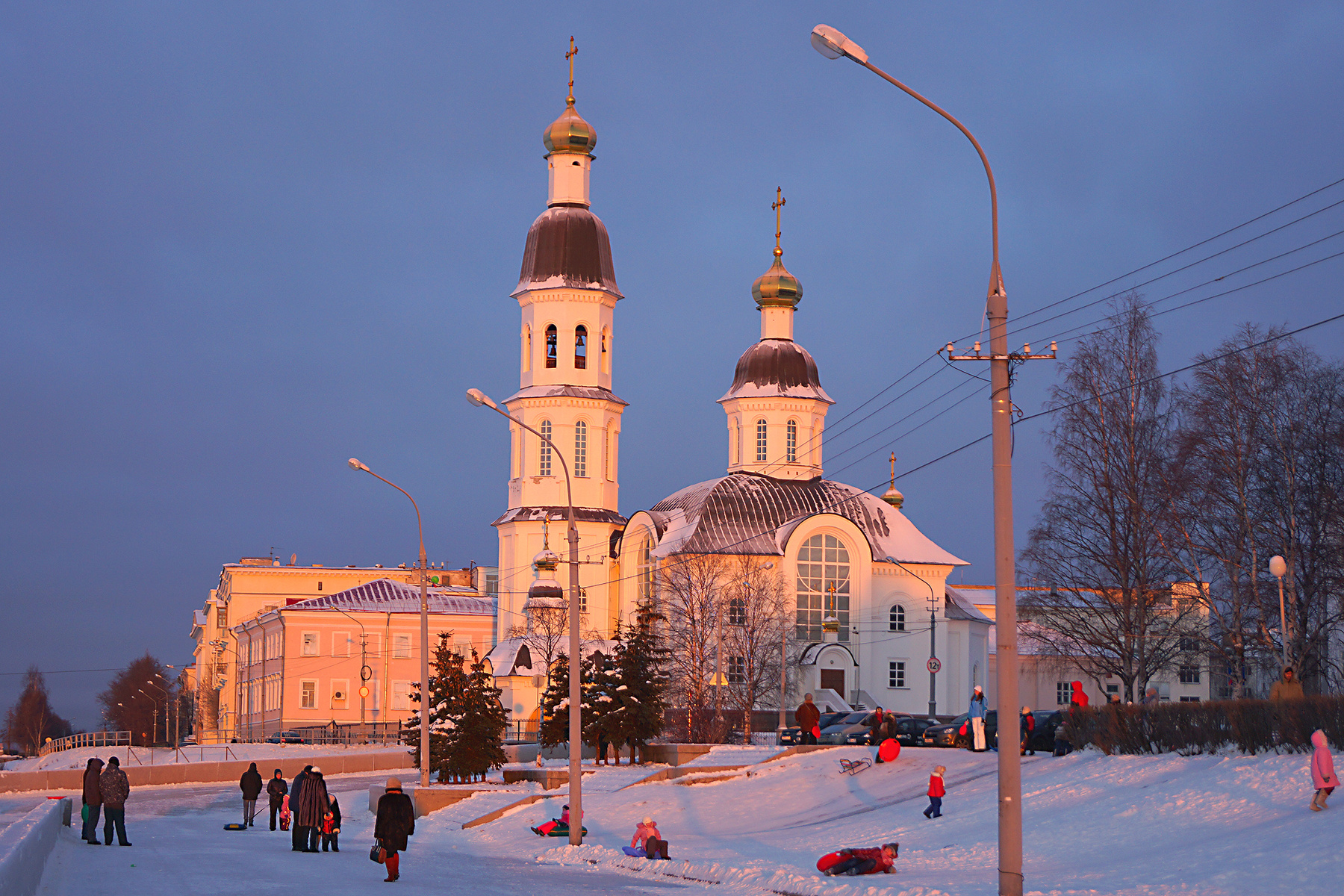 Успенская Боровская церковь.Архангельск. успенская церковь в архангельске архангельск набережная северной двины фотограф яковлев лев николаевич